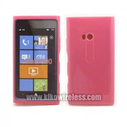TPU Gel Case for Nokia Lumia 900 (Pink)